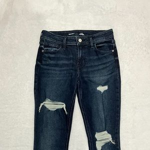 Old Navy Mid Rise Rockstar Skinny Jeans